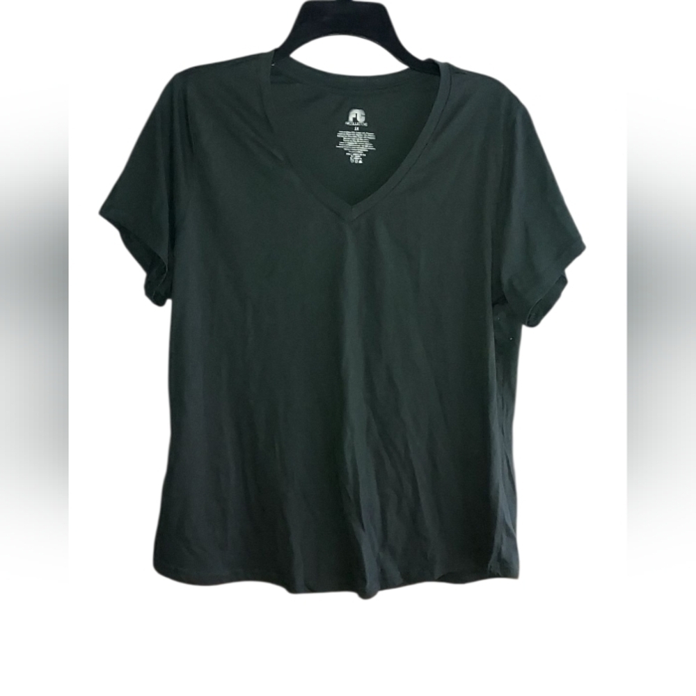 Fir Collective Gray V-Neck Women's Tee